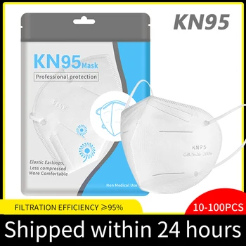 

Masks Quickly Shipped From Spain KN95 Filter Masks Dustproof Safety Non-woven Disposable KN95 Masks Dust Masks