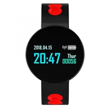 Экран Smartwatch Браслет пульсометр фитнес монитор сна силиконовые Smartwatch Смарт-браслет монитор Часы