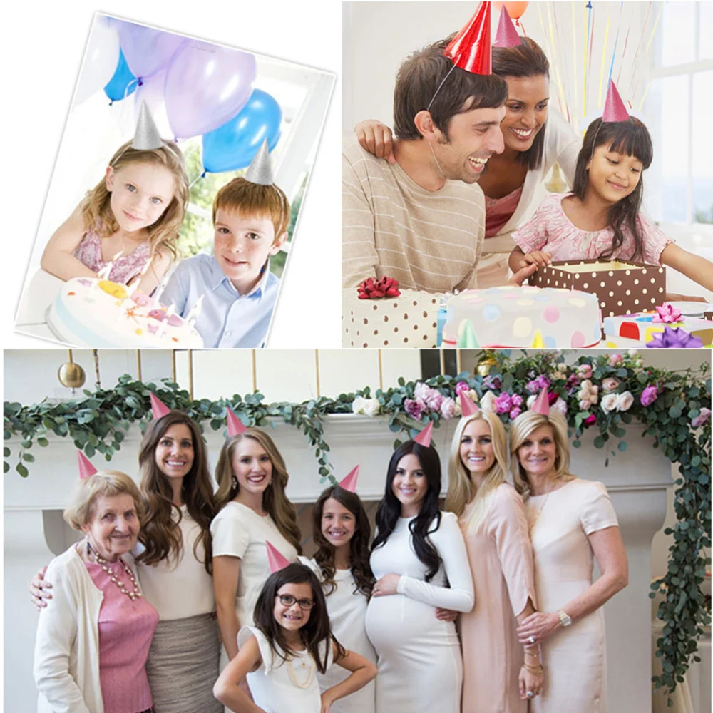 Lot De 33 Chapeaux De Fête - Chapeaux à Pompons Et Couronnes Pour Anniversaire, Halloween, Nouvel An - Enfants Et Adultes