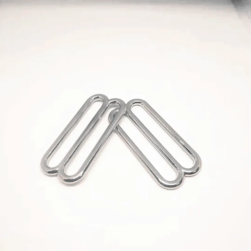 20 Stück 20/25/30/38/50mm Metall-Gürtelschnallen O/D 8-Ring Tri-Glide Gurtband-Verstellschnalle DIY Taschen Kleidung Nähzubehör – Detail 5