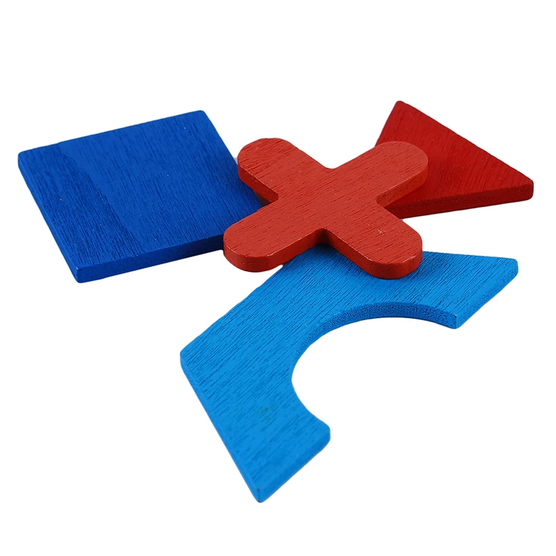 Геометрическая форма Tangram головоломки игрушки красочные деревянные игры творчества головоломки Детские Дети дошкольного обучения игрушки