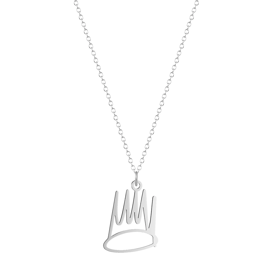 Kinitial Women's Chain Necklace 