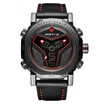 

Lisuo Shi sports luminous electronic watch multi-function LED double display watch men's sports waterproof men's watch