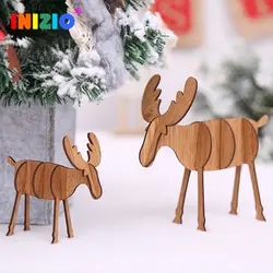 Новый год 2020 рождественские украшения для дома рождественские аксессуары Рождественский олень северный олень Новогодние подарки