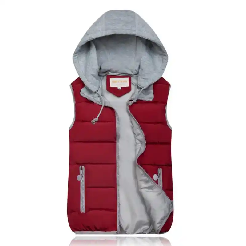 Femmes Automne Hiver Gilet Rose Noir Chaud Ouate A Capuche Avec Fermeture Eclair Gilet Grande Taille 3xl Decontracte Veste Courte 10 Couleurs Aliexpress