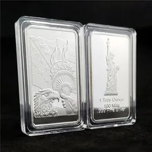 2021 Commemorative Coin United States Statue Of Liberty Commemorative Silver Bar Eagle Foreign Coin Commemorative Silver Bar
