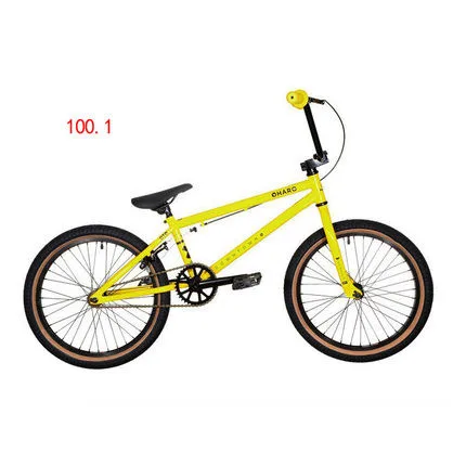 100.1 yellow Бренд BMX велосипед 20 дюймов колесо 52 см рама LEUCADIA DLX 100,1 100,3 Производительность велосипед уличный лимит трюк действие велосипед - Цвет: 100.1 yellow