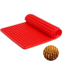 468 buracos bola esfera tapete de silicone para o cozimento de chocolate redondo bolo de silicone pastelaria bakeware forma pudim molde de doces