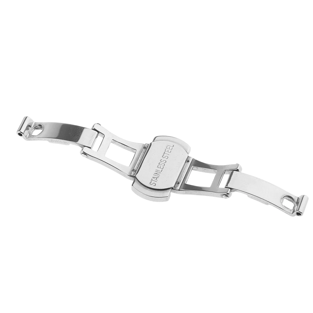 Stainless Steel Vintage Butterfly Buckle Watch Clasp Classic Jewelry Shop