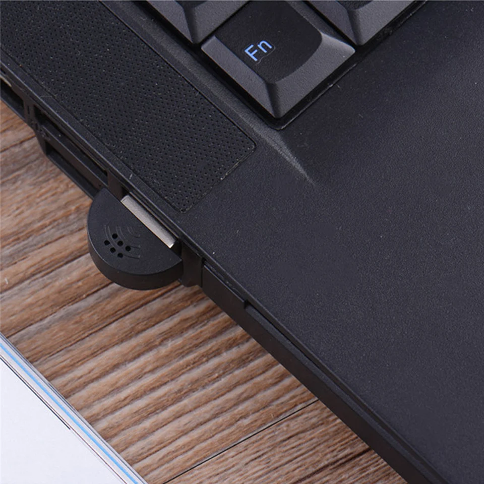 Супер мини USB 2,0 Микрофон Портативный Студийный микрофон аудио адаптер драйвер бесплатно для ноутбука/ПК/MSN/Skype