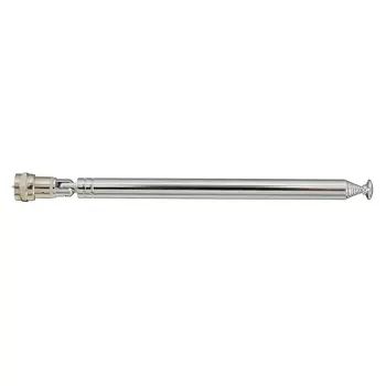 

98cm F Type Replacement 7 Sections Telescopic Aerial Antenna For DAB TV FM