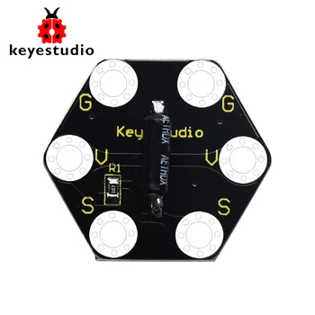 

keyestudio Microbit Honeycomb Vibration Module & Tilt Module for BBC Micro Bit