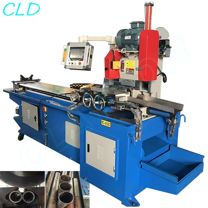 MC425CNC Станок для резки труб cnc автоматический MC425CNC нержавеющая сталь железо медь алюминий металлический труборезный станок - Цвет: MC425CNC