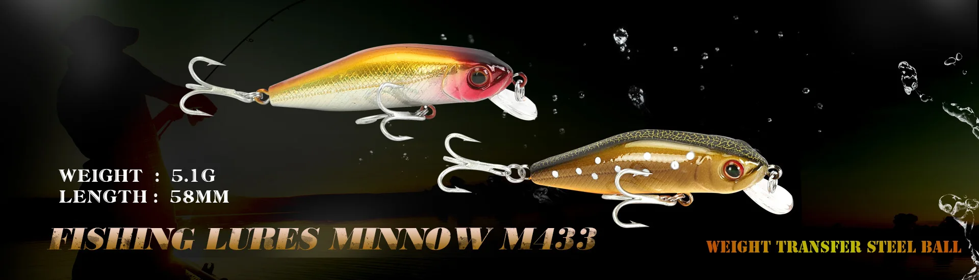 Приманка длиннострунная бионическая наживка MINO, твердая плавающая приманка 11,8 см/10,5 г, приманка для рыбы мандарина, M021