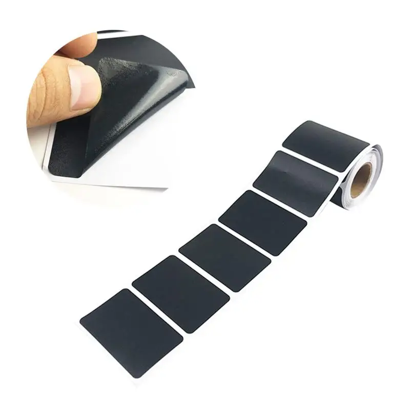 Sticker Label Blackboard Paste Sticker Kitchen Bottles Cans Label Black Adhesive Label