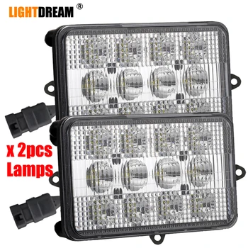 

6x4 60W Led Headlights 4x6 12V 24V Led Work Driving Lights For John Deere Tractor 4890,4895,4990,4995,7700,7800,7950, 9986,9996
