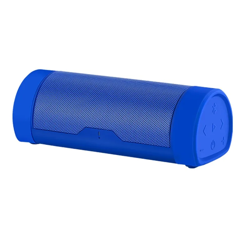 Синий Bluetooth динамик беспроводной HIFI стерео сабвуфер с микрофоном водонепроницаемый IP66 наружное шумоподавление True - Цвет: Синий