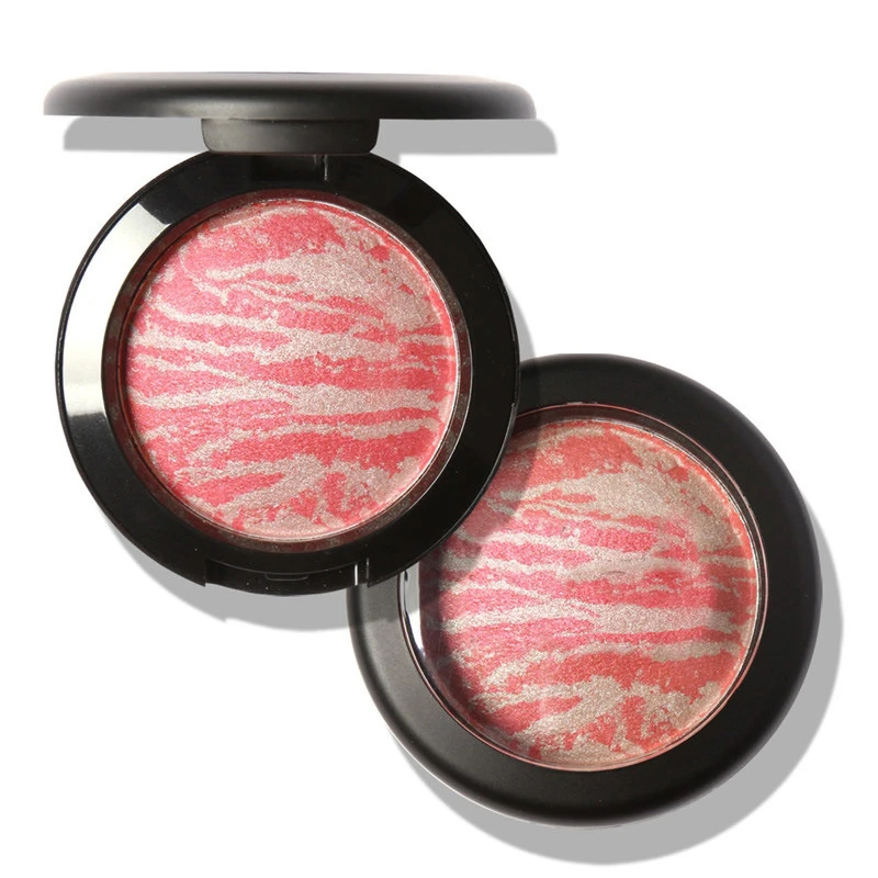 FOCALLURE Make Up Blushes Face Bronzer Blushes Powder Cosmetic Natural Base Makeup Highlighter Face Contour Peach Blusher