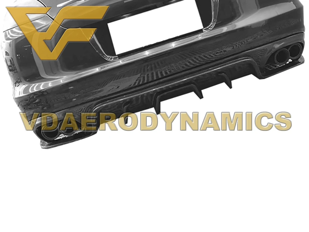 Подходит для 10-13 14-16 Porsche Panamera 970 VAD-V карбоновый задний диффузор для губ Бампер Комплект-3 вида стилей на выбор