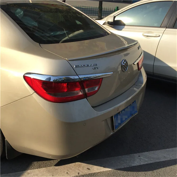 Для Excelle GT Спойлер 2011 2013 Buick Verano DLYC ABS пластик Материал заднее крыло автомобиля
