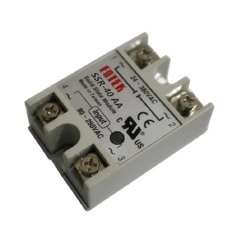 SSR-40AA твердотельный модуль 40A твердотельные реле переменного тока в переменного тока