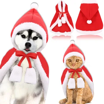 

Creative Lovely Cat Clothes Christmas Keep Warm Apparel Clothes Pet Cat Costume Fashion Ubranka Dla Kota Pet Clothing YY50CT