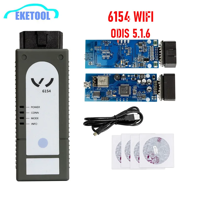 6154 WI FI ois 5.1.6 V5.1.5 для считыватель кода VAG Диагностический инструмент 6145 заменить