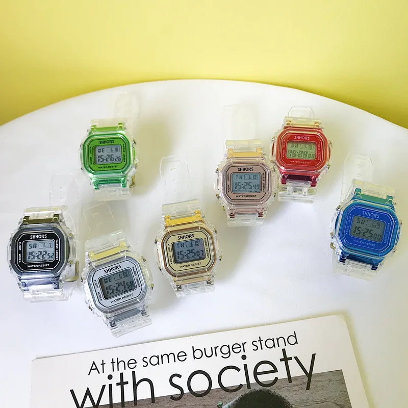 Часы мужские спортивные армейские стальные водонепроницаемые электронные с