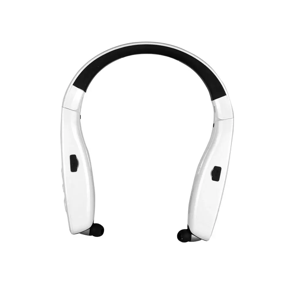 Abbree AR-669 мини Bluetooth гарнитура портативная рация UHF 400-470 МГц sd-карта mp3 плей шейный наушник для двухстороннего радио и телефона - Цвет: Белый