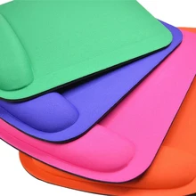 Moda flexível quadrado mouse pad suporte de pulso resto jogo mouse mouses tapete almofada para computador portátil nondeslizamento inferior mouse almofadas