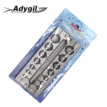  Adygil DIY Fishing Ball Sinker Mould ADBASM/Large Combo Ball Sinker 7g 14g 28g 56g 84g 112g 168g 7 Cavities 