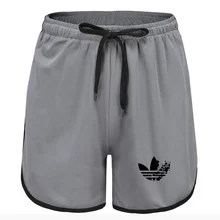 Новинка, мужские шорты для фитнеса бодибилдинга, мужские летние спортивные костюмы для тренировок, дышащая сетка, быстросохнущая Спортивная одежда для бега, пляжные шорты