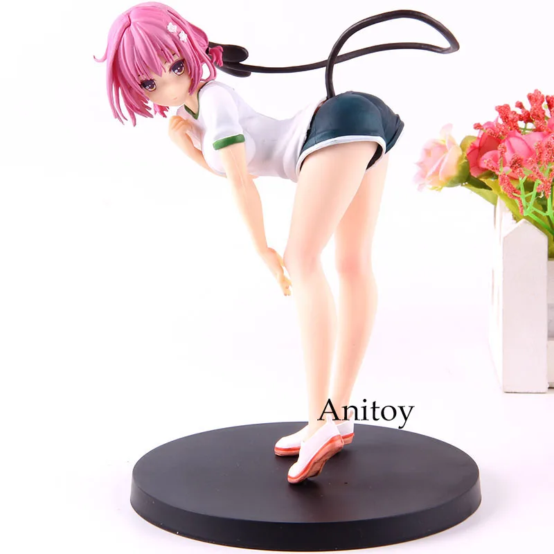 Аниме ЛЮБОВЬ Ru фигурка тьма Momo Velia Deviluke аниме 1/7 масштаб Momo фигурка ПВХ Коллекционная модель игрушки 16 см