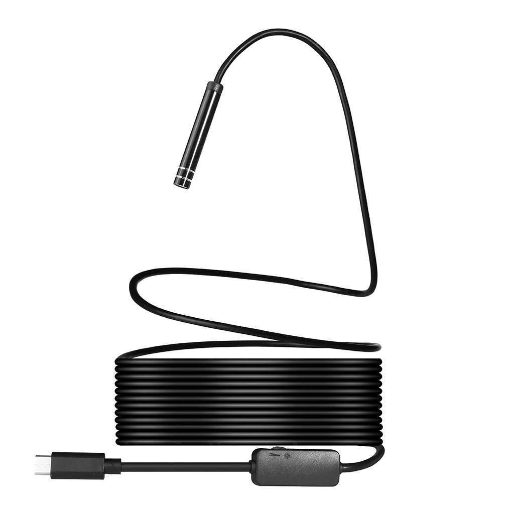 

Waterproof IP67 7mm LED Lens Support For Android Endoscope Inspection Borescope Tube Camera 7M Length Cable