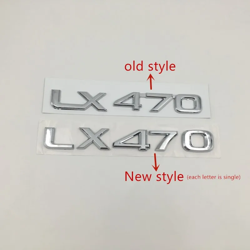 Для Lexus LX470 LX570 GX470 RX300 RX330 RX350 LS400 LS430 IS300 IS330 GS430 эмблема с принтом цифр и букв; с задних багажника логотип