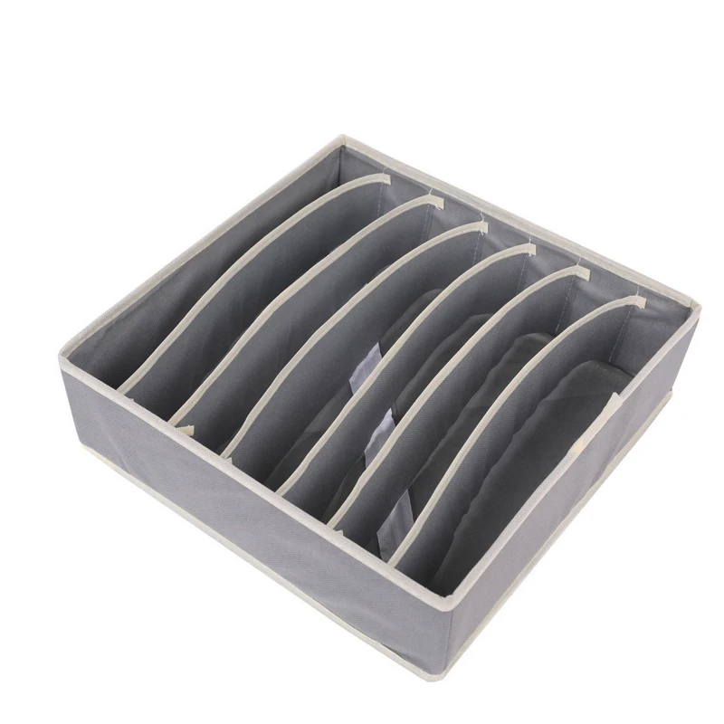 Multi-grids Underwear Storage Box Sock Bra Underpant Organizer Lattice Mesh Drawer Tidy Divider Practical Grid underwear 