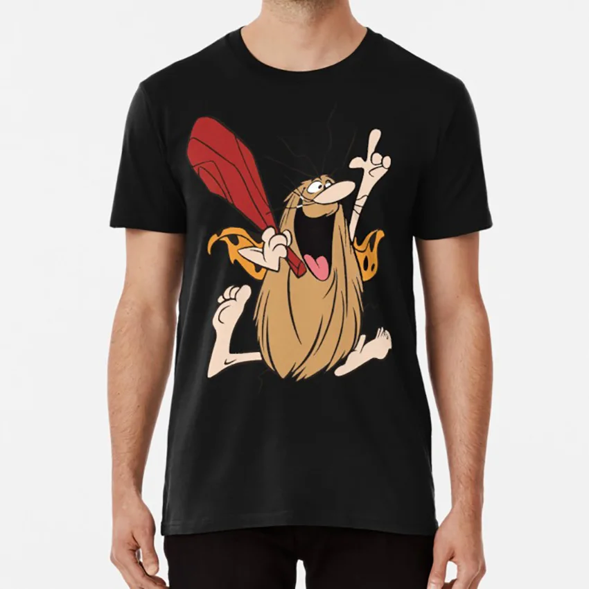 Captain Caveman 2 футболка captain caveman cave man анимация мультипликационный культ классический