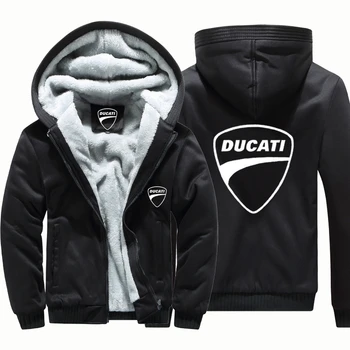

2020 Autumn Winter Fashion Brand Hoodies Mens Casual Comfortable Warm England Style Ducati LOGO Sweatshirt Tops Fast delivery