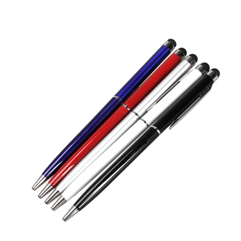10 шт. 2 в 1 стилус для сенсора гелевые чернила Шариковая ручка для iPhone 4 4S iPad OC