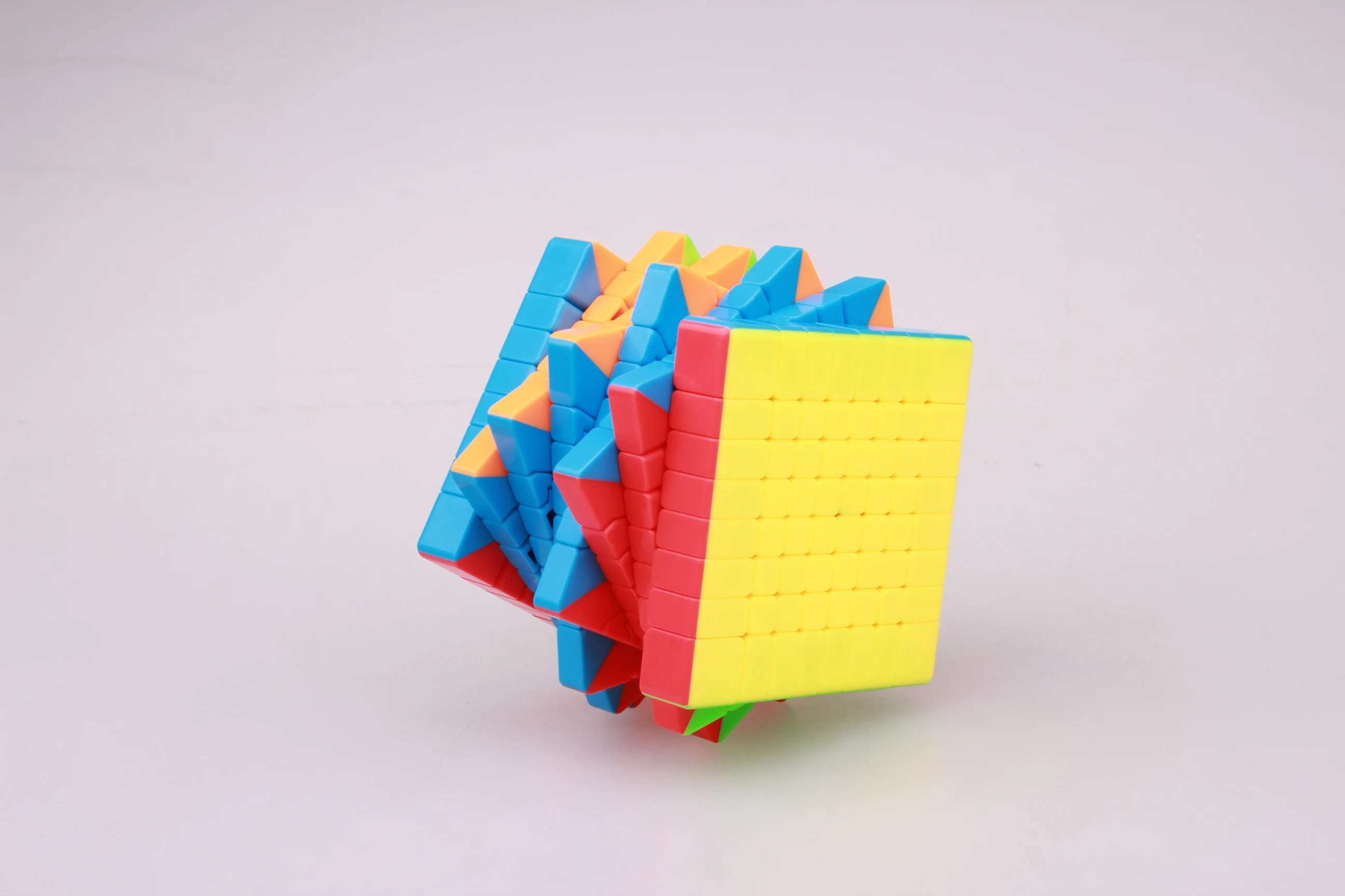 MOYU Meilong 8x8x8 Магический скоростной Куб 8 слоев stickerless cubo Magico Cubing классная головоломка кубики профессиональные игрушки для детей