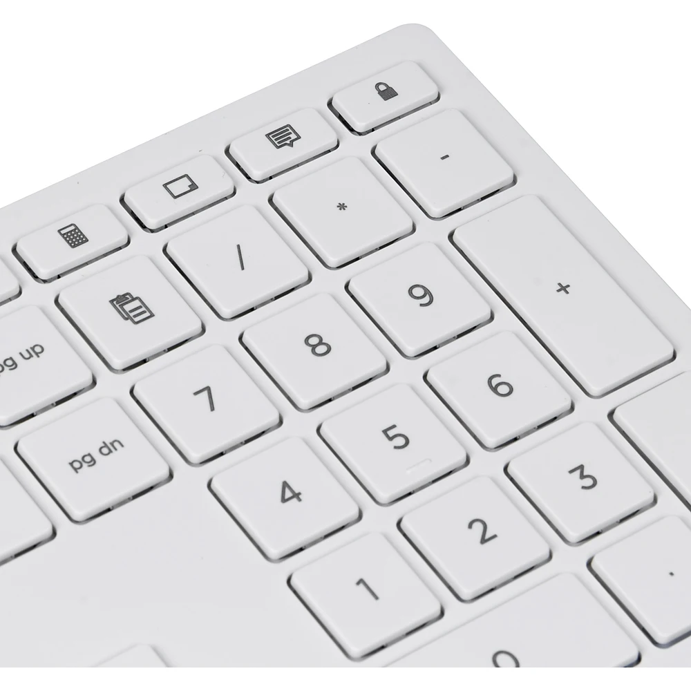 Клавиатура HP Pavilion 600 белый USB беспроводная slim