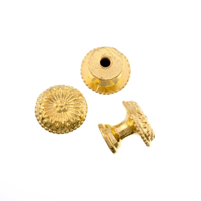 Бесплатная доставка 4 шт Золотой ювелирный деревянный ящик ручка комода