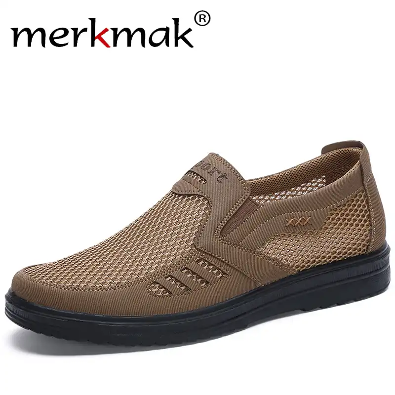 mens casual mesh shoes