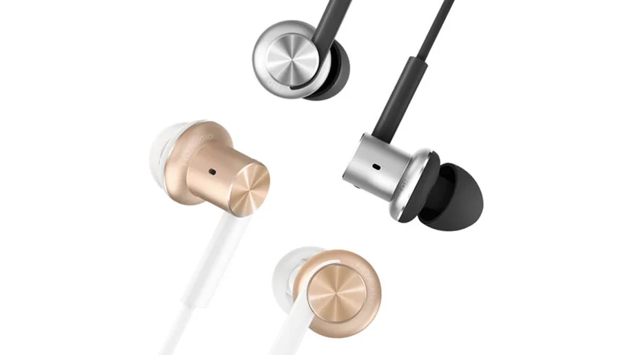 Original Xiaomi Mi IV Hybrid Stereo Dual Drivers In-ear Earphones with Mic Microphone for AndroidiOS Silver (1)