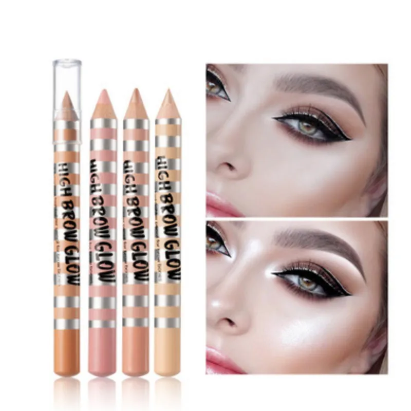 

Hot 3D Eyebrow Highlight Pen Brightening Pearlescent Concealer Silkworm Pen Makeup Cosmetics Tools Eye Brow Gel