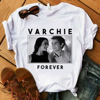 

2020 summer Riverdale T-shirt women fashion cartoon printed street clothing fashion O-neck short-sleeved T-shirt women's shirt