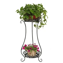 Железная художественная многоэтажная Цветочная рамка корзины гостиная балкон хлорофитум наземная Цветочная стойка цветочный горшок рама