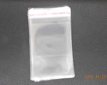 

Beads 200PCs Clear Self Adhesive Seal Plastic Bags 7x10cm (Usable Space 8x7cm)