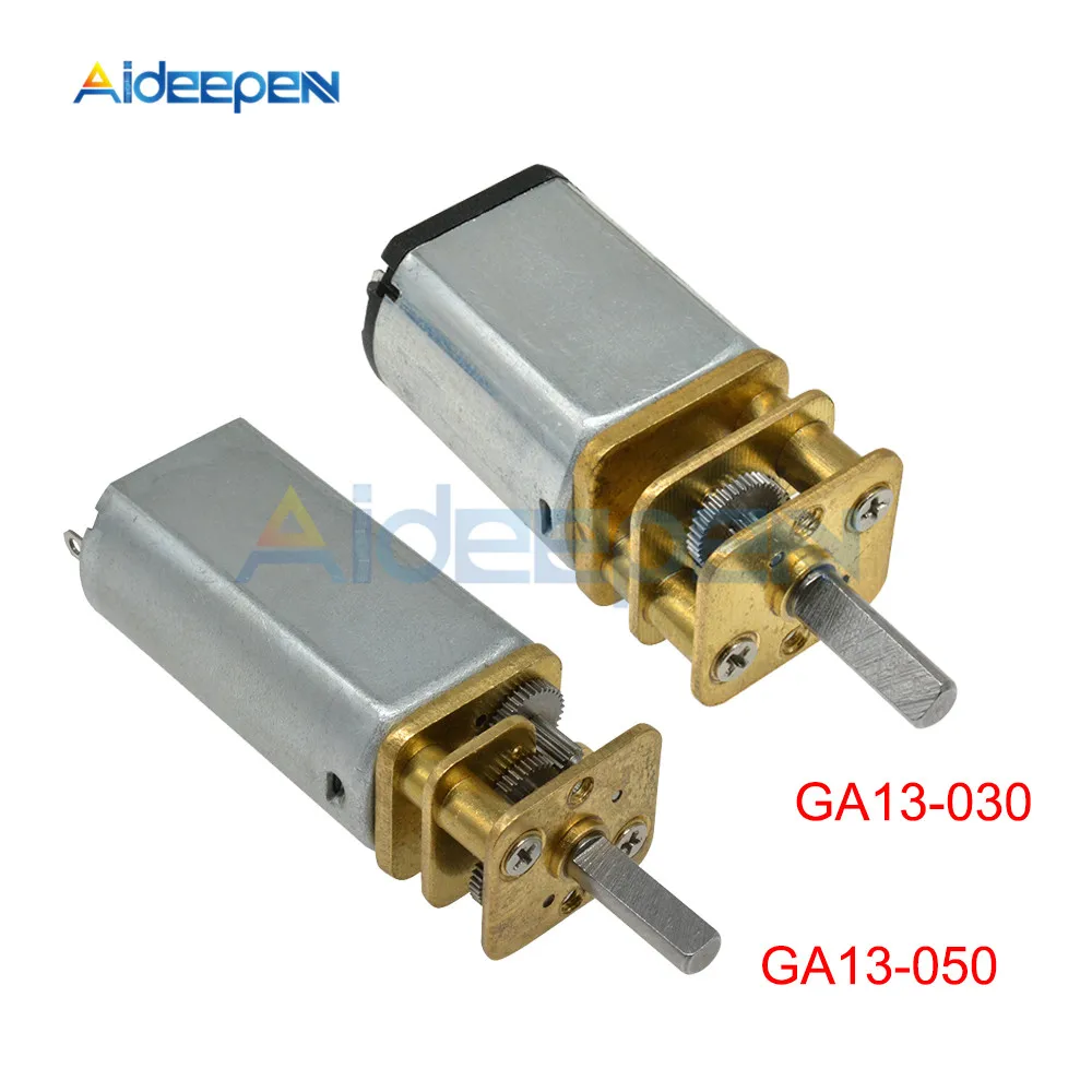 GA13-030 GA13-050 мотор-редуктор постоянного тока 6 В/12 в 100 об/мин редуктор скорости Коробка передач мотор для RC игрушки Patrs микро мотор