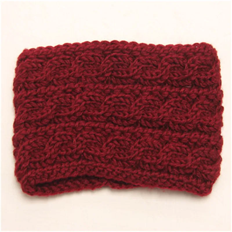 A6 The New Weaving Wool Hair Band Winter Ear Protection Keep Warm Headbands For Women Europe And America Headdress Wholesale - Цвет: A6